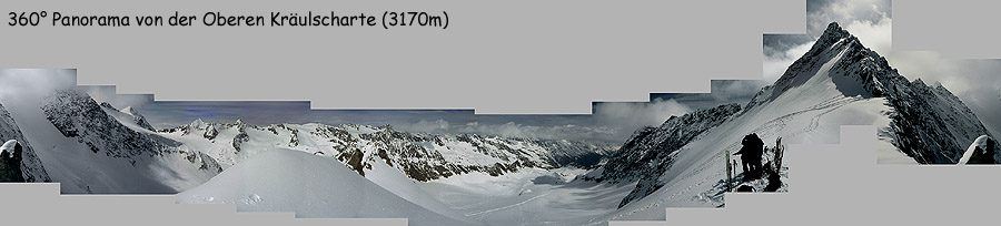 360° Panorama von der Oberen Kräulscharte (249KB)